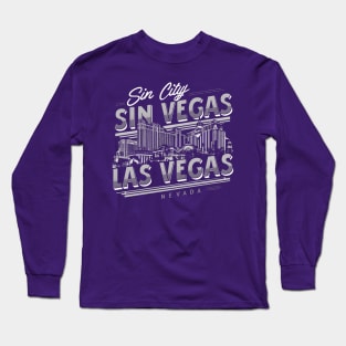 Sin City Las Vegas Nevada Long Sleeve T-Shirt